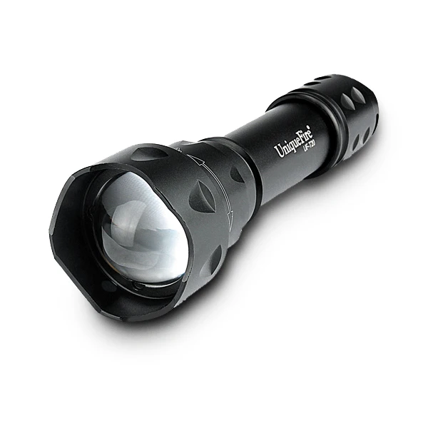 UniqueFire T20 zoom adjustable led hunting focusing flashlight