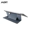 MOFT Ergonomic Laptop Stand with Patent Space Grey Adhesive Invisible and Fold-able Table for Macbook