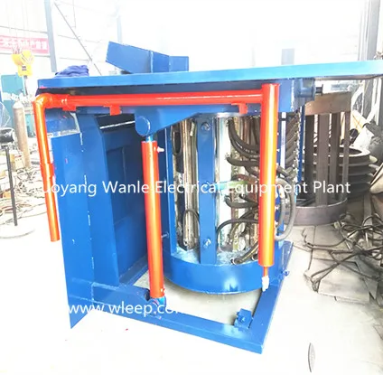 0.5T Steel Shell IF Induction Steel Melting Furnace