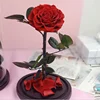 2019 romantic eternal fresh rose / wholesale best quality forever / lasting natural flowers / preserved rose in glass dome