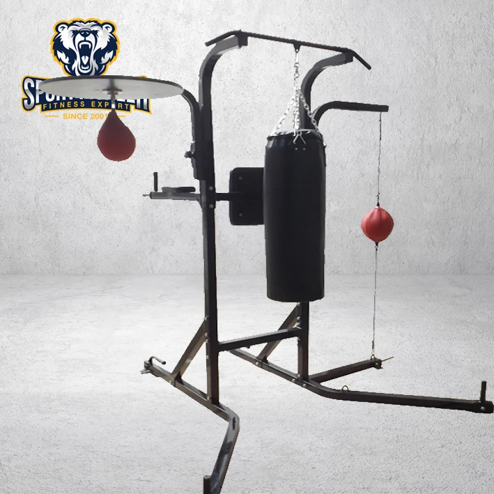 large punching bag stand