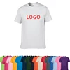 100% Cotton First Class Quality Custom Design Your Own Logo White T Shirt Men Printing
