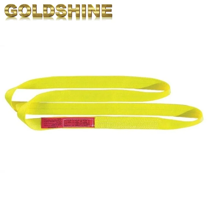 Rock Lifting bing For Kevlar Round Sling Red Polyester Endless