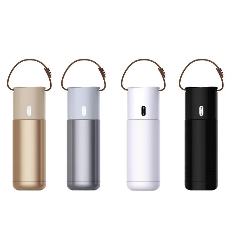 small stainless steel thermos