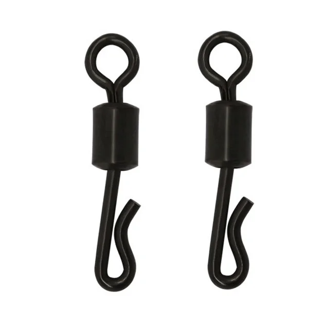 High quality China made fishing tackle quick change rolling barrel swivels for carp F15-H1025