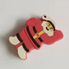 PVC custom Santa Claus shape usb flash drive,fancy design decorative usb flash disk