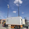 Cell on Wheel Telecommunication Tower