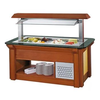 salad bar display fridge
