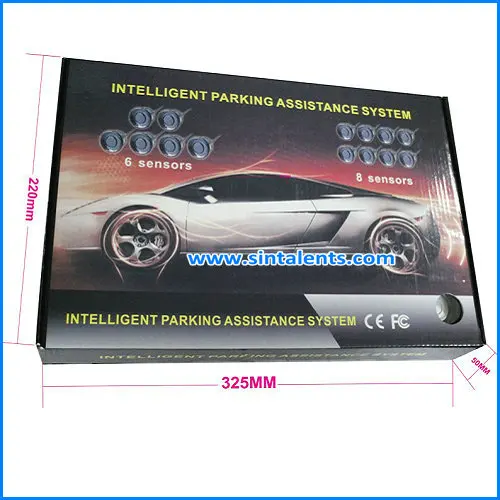 DC 12V Voltage and Parking Sensor Type led parking sensor system car reverse backup radar
