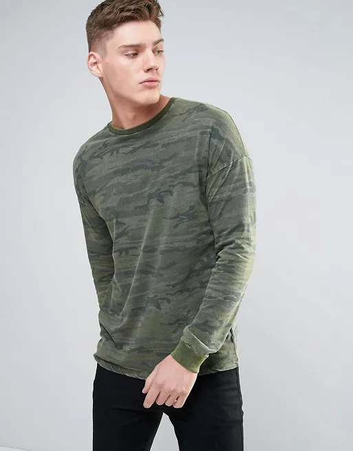 t shirts for men green