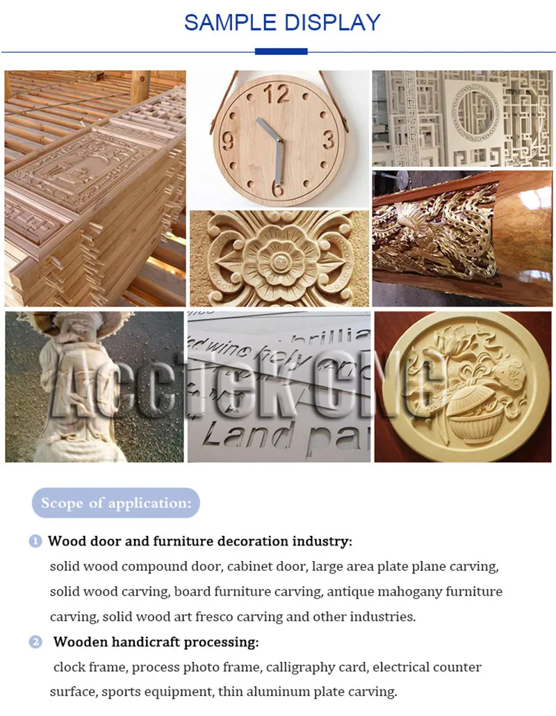 1325 ATC cnc routers for wood furniture Disc-type optional 4x8 ATC Cnc Router