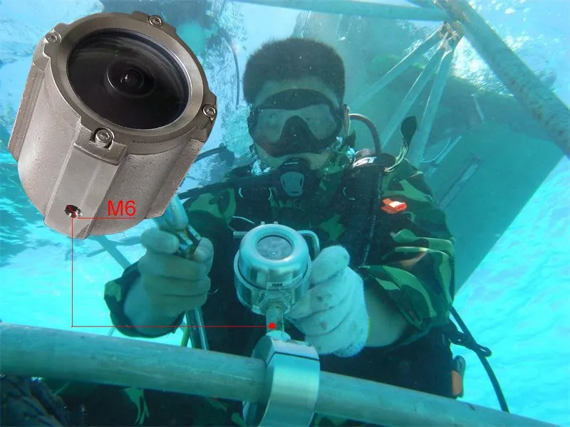 Hot Selling Sony Ccd Ip68 100m Underwater Camera With High Quality