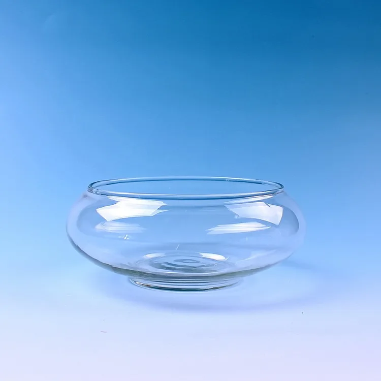 Blown Clear Round Glass Bowl Air Plant Terrarium Buy Terrarium,Glass