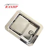 Vehicle Bus Waterproof Panel Flush Paddle Latch Truck Toolbox Key Door Lock