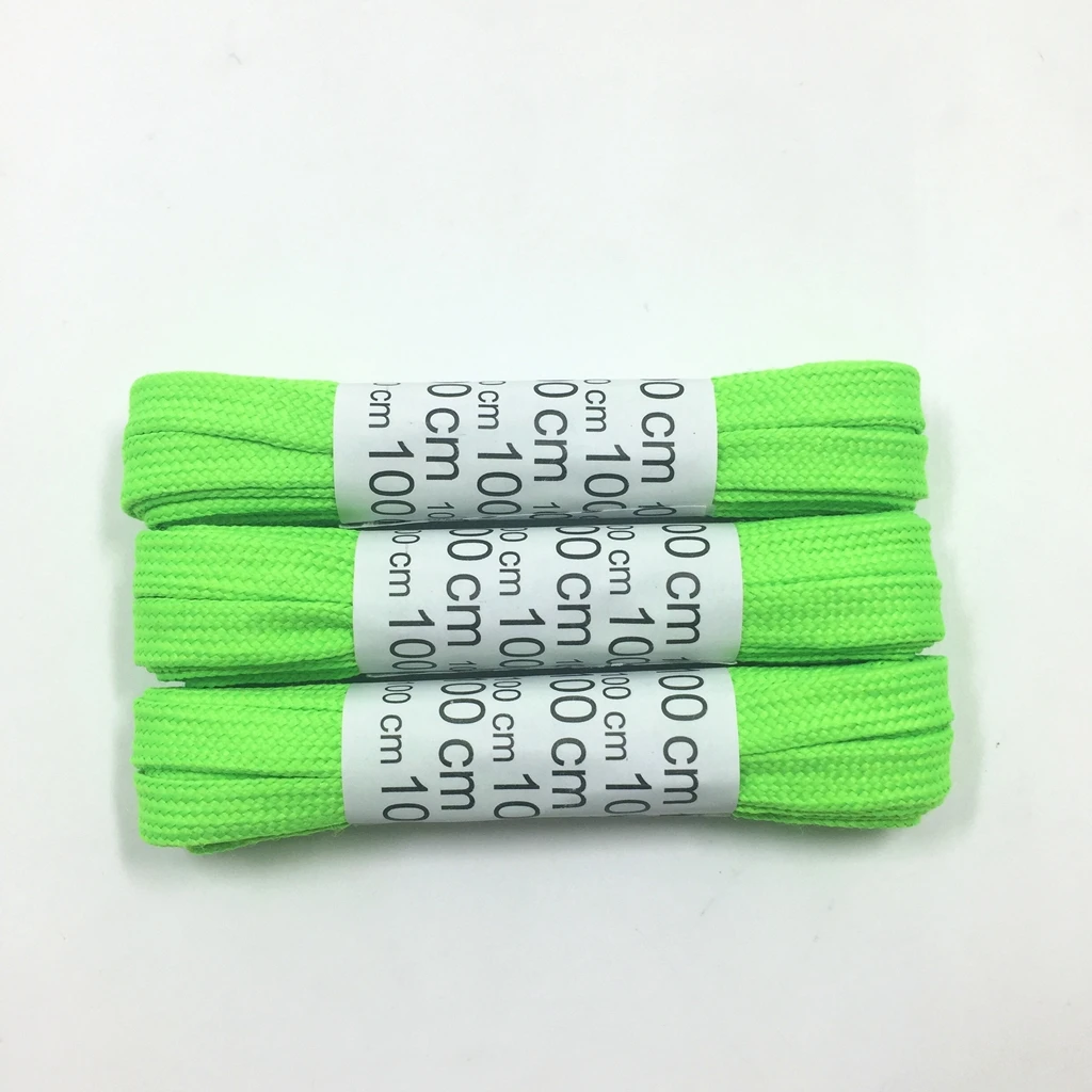 Low MOQ classic soft white flat shoe laces factory
