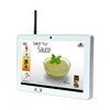 Interactive PLC HMI 18.5 inch touch screen wall mount Android / Win 10 tablet
