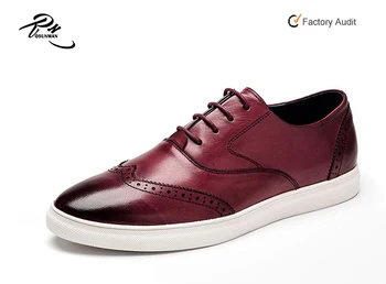 mens red casual shoes