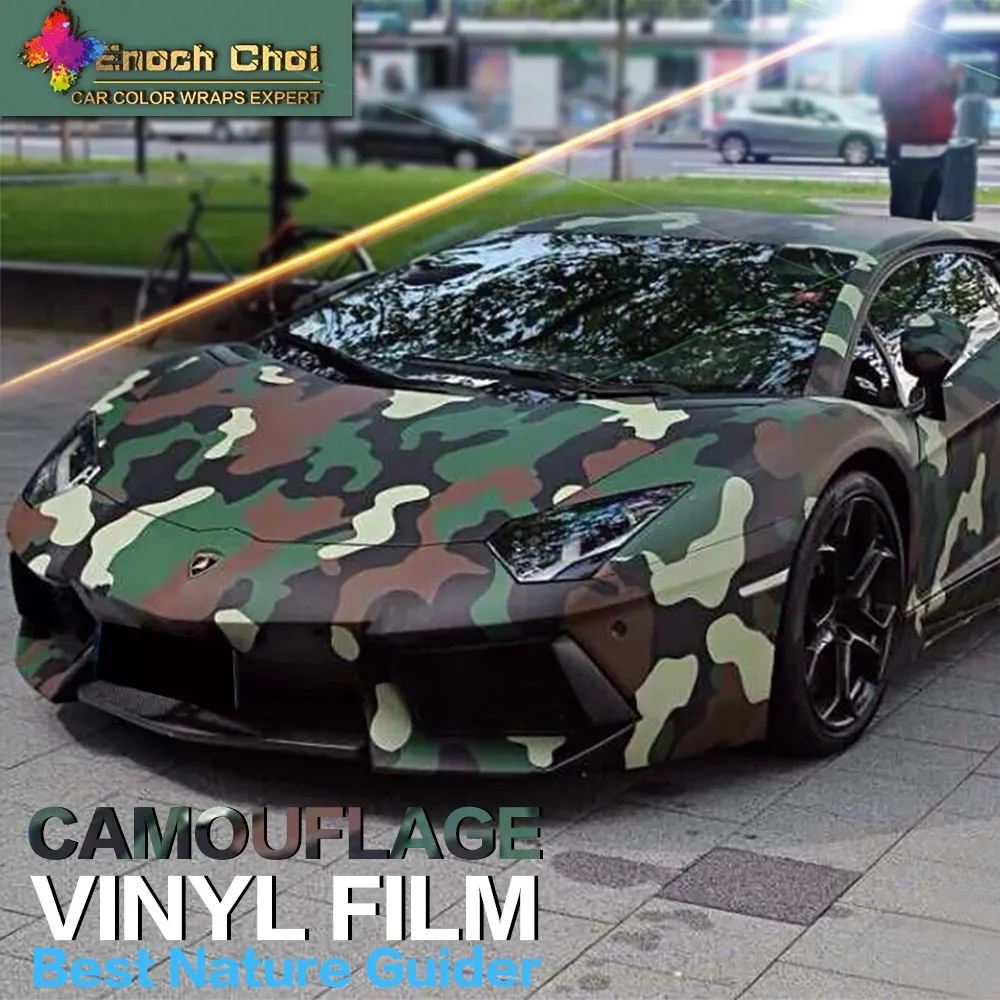 Car Wrap Vinyl Camouflage Auto Wickelfolie-Autoaufkleber 