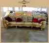Shell and Flower Design for Saudi Arabia Kingdom Luxury Leather Sofa