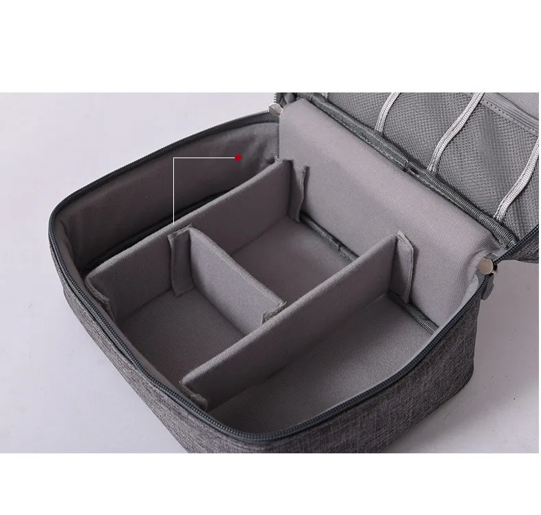 New multi-function travel digital storage organizer bag for data cable hard disk power bank