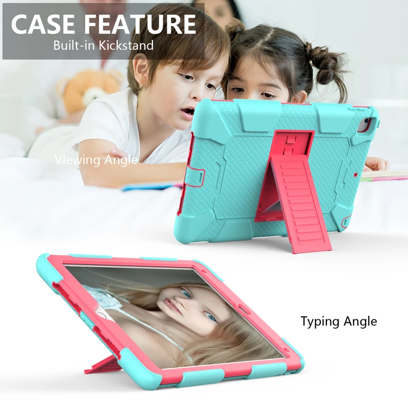 Hybrid beschermhoes voor ipad pro 12.9 Candy kleur case voor ipad kinderen Shockproof tablet cover voor ipad air2