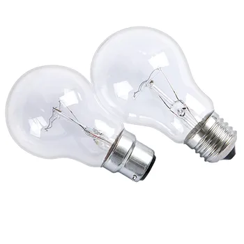 A58 A60 Bulb 100 Watt Edison Incandescent Gl E27 A58 A60 Bulb 100 Watt Edison