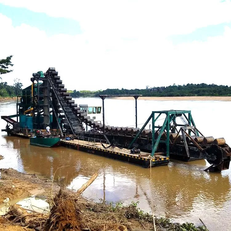new boat mining dredge
