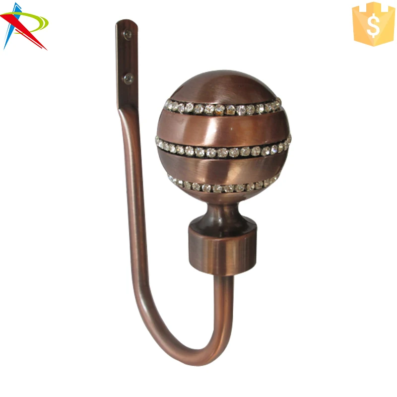 Antique Leaf Wall Fitting Curtain Holdbacks Sale Buy Wall Curtain