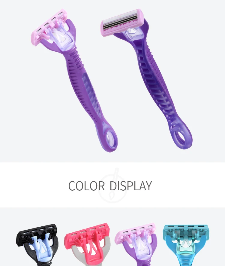 triple blades women razor