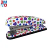 Fancy new design metal manual 24/6 staples floral flower printed stapler