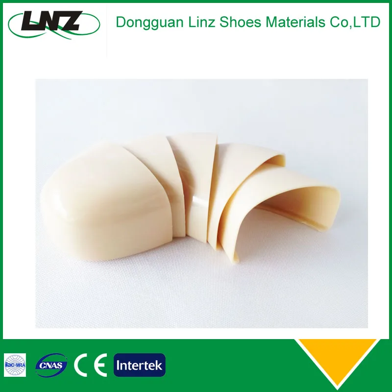 Wholesale plastic toe caps for industrial leather safety shoes