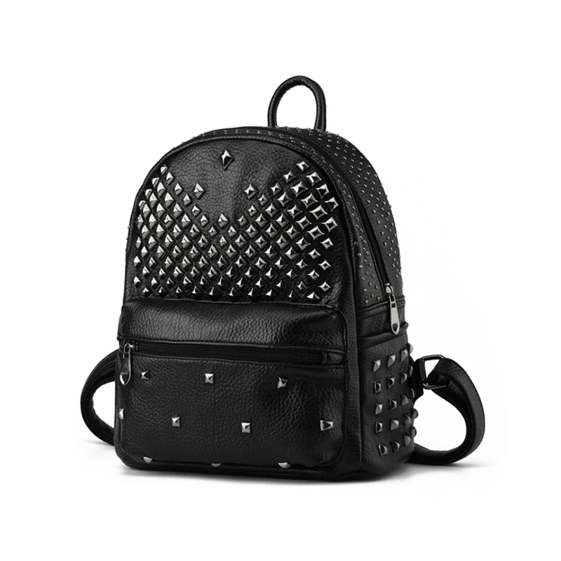 leather kids backpack