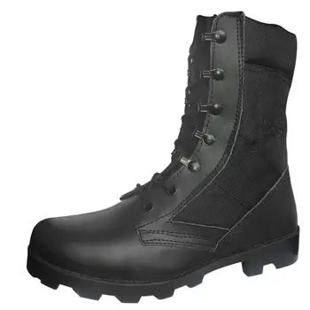 botas militares negras hombre