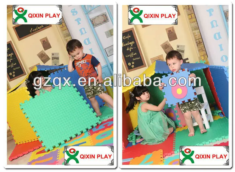 Ecofriendly Nontoxic Eva Foam Mat(qx173k) Eva Interlocking Children