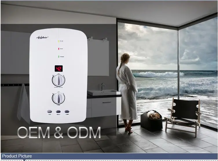 2018 Zhongshan Home Electric Tankless Bathroom Water Heaters Hot Sell