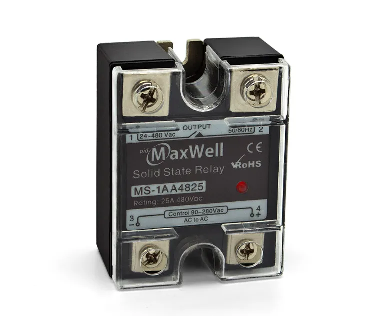 Ms-1aa4825 Panel /din Rail Mount Solid State Relay - Buy Din Rail Mount ...