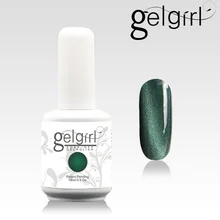 ICE 4x magnetic cat eye UV soak off gel nail polish 15ml top coat base coat