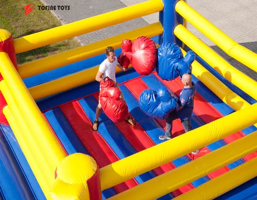 blow up wrestling ring