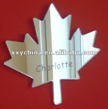 Maple Leaf Wall Mirror Canada Popular Interior Mirror Decals Buy