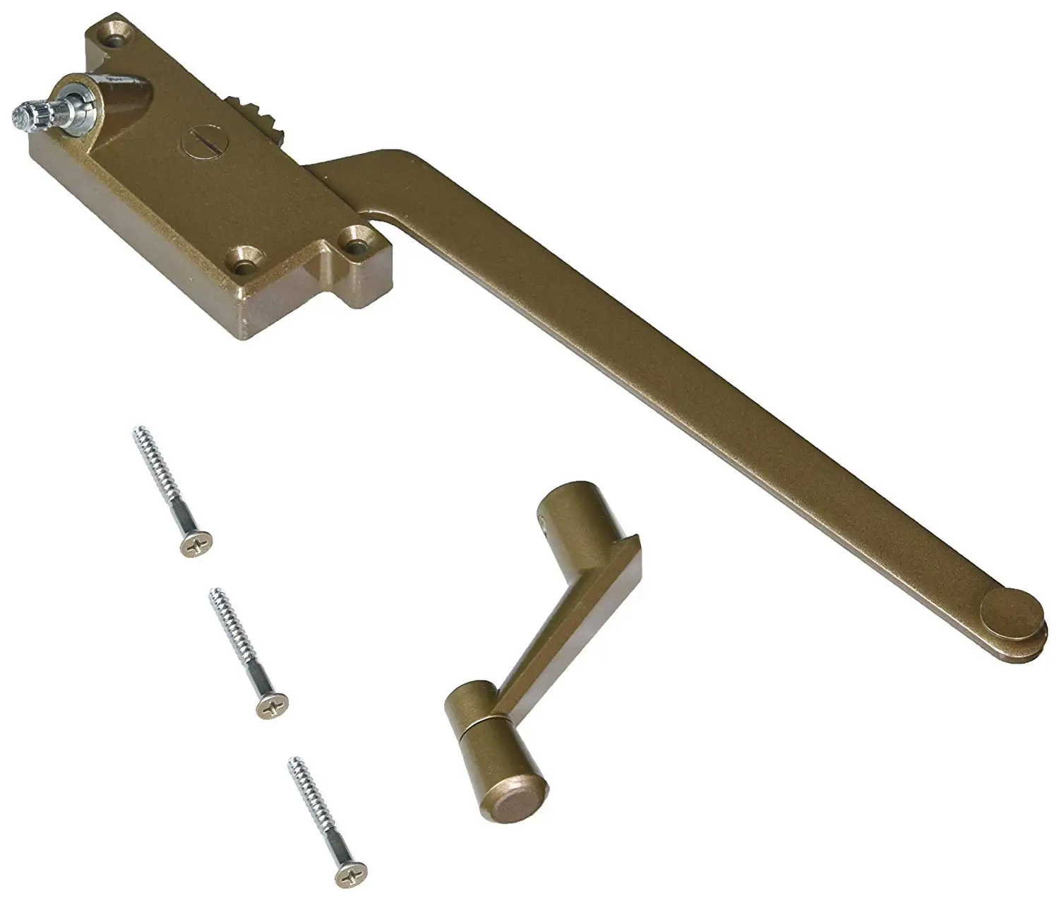 Home Improvement L Bronze PrimeLine Right SingleArm Casement Window