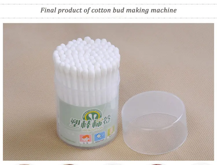 Semi Automatic Cotton Ear Bud Making Alcohol Cotton Swab Machine