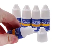 5pcs 3g Glitter Acrylic Rhinestones Decoration With Nail Art UV Gel Nail Tips Glue Fast Drying