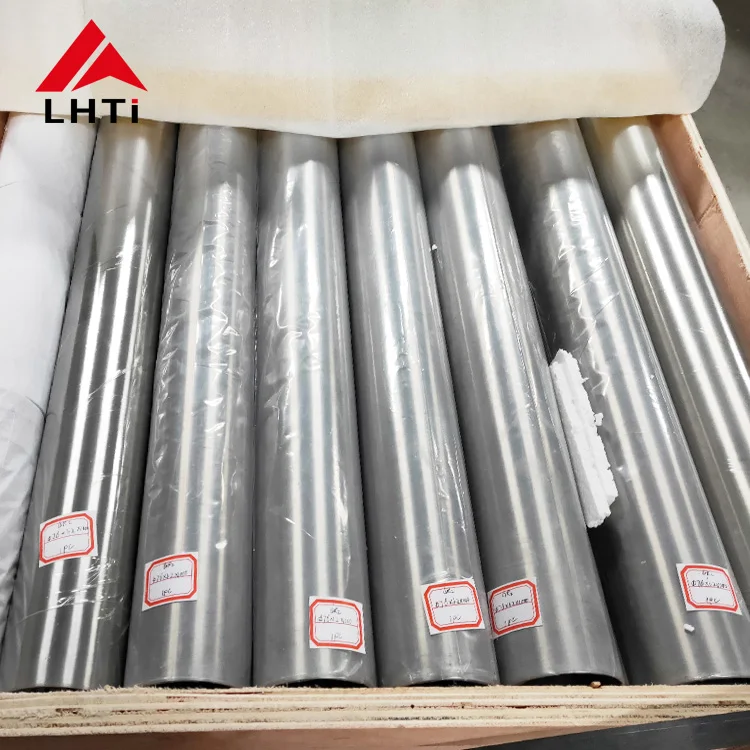Hot sale 50mm thickness 1mm Titanium tube seamless titanium exhaust pipe price