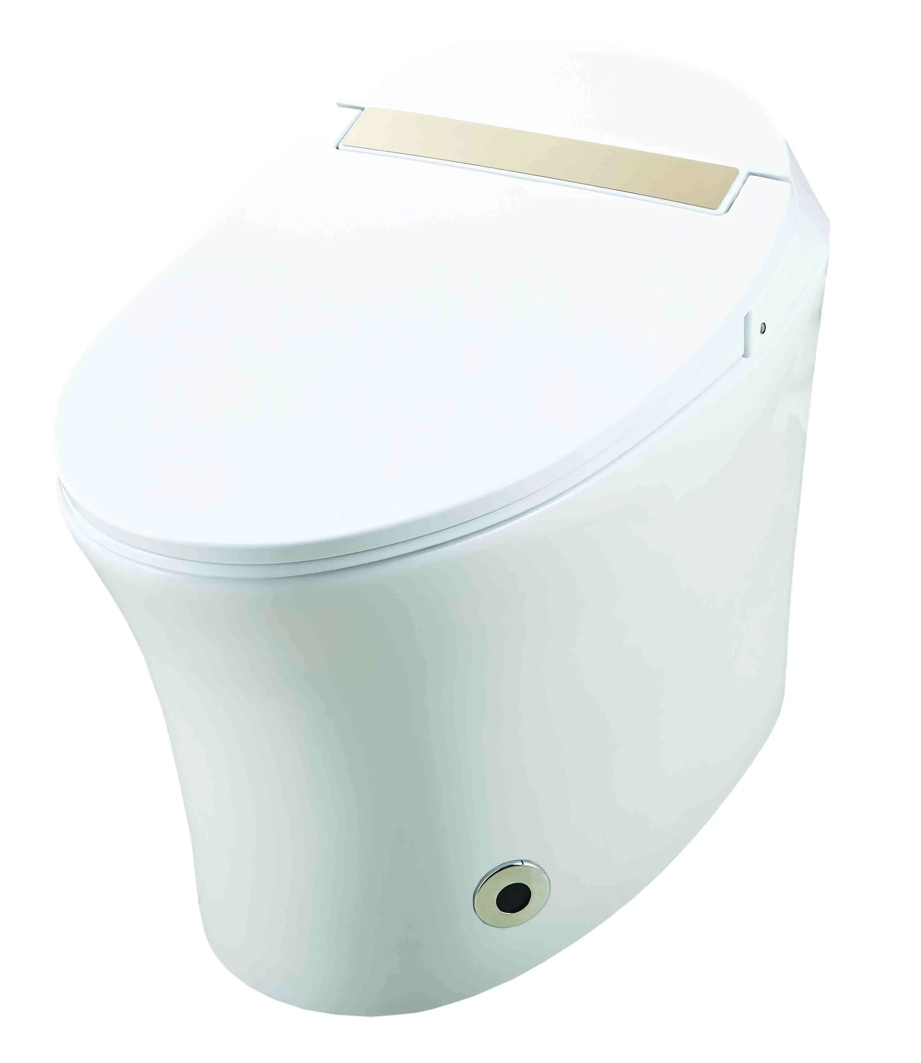 Electric wc gold intelligent bidet smart toilet without tank