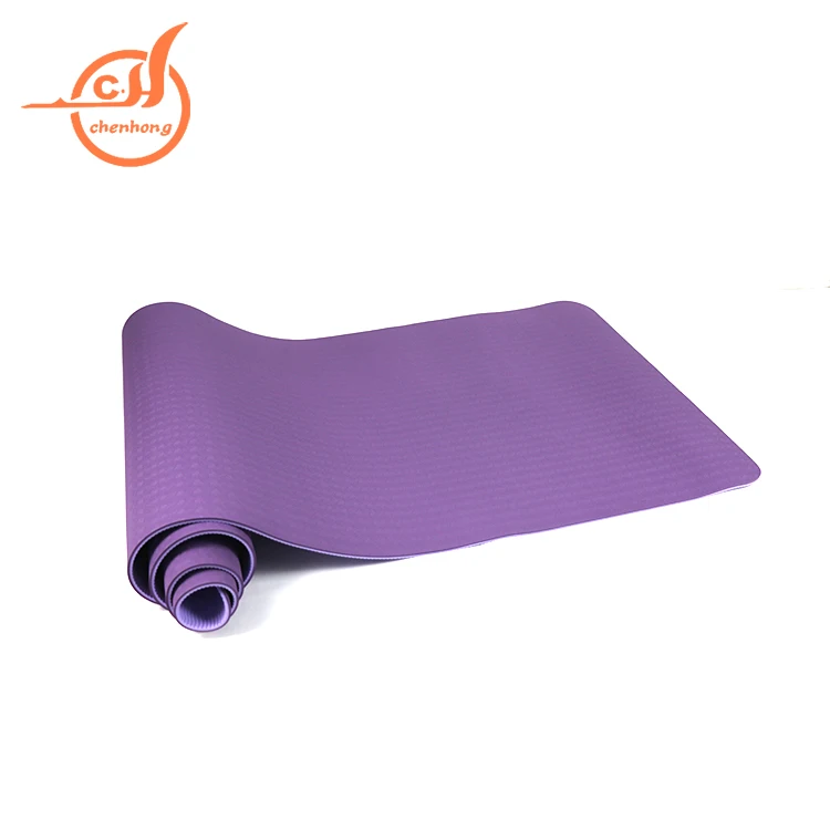 
natural rubber fitness mat 10mm square yoga mat 