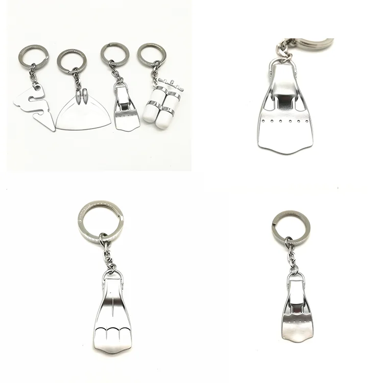 Zinc Alloy Stainless Steel Key Ring Fin Key Chain Buy Fin Key Chain