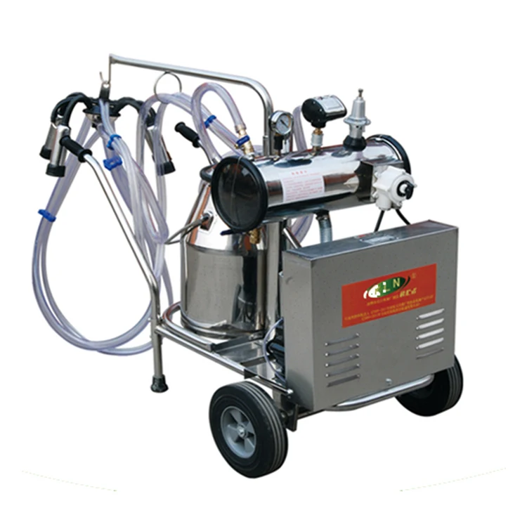 farm equipment dairy small mobile portable mini automatic cow milking machine with price