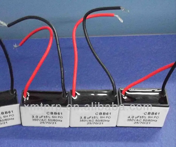 Cbb61 Capacitor 2 5uf 450v Celling Fan Capacitor