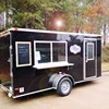 outdoor mobile fast food snack vending truck trailer Van bus for sale of drink hotdog pizza