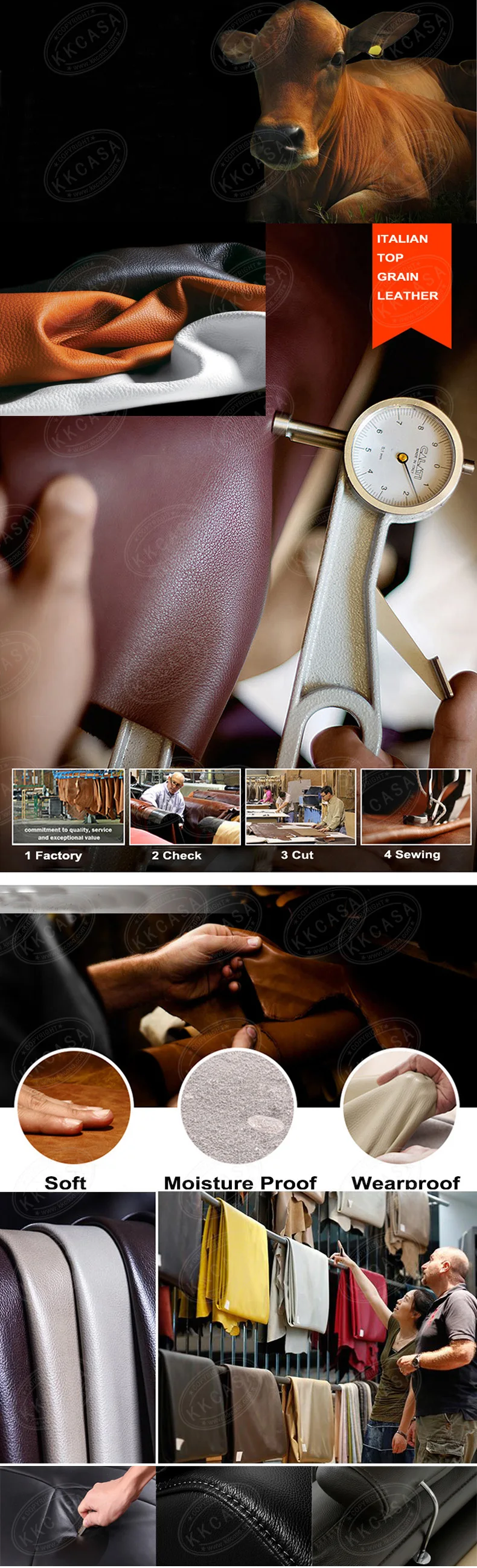 Colorful Leather Flexible Furniture Foshan Market Shop Online